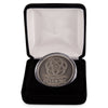 Disney Epcot 35th Anniversary Commemorative Medallion Nickel Silver Plate New