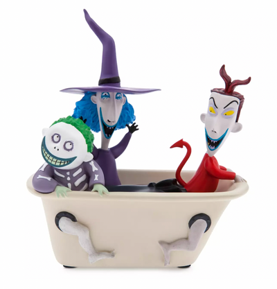 Disney Halloween Lock Shock and Barrel in Bathtub Trinket Tray New