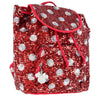 Disney Parks Minnie Mouse Dot Sequined Backpack New with Tags