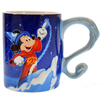 Disney Parks Mickey Mouse Sorcerer Ceramic Coffee Mug New