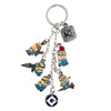Universal Studios Despicable Me Minion Charms Keychain New with Tags
