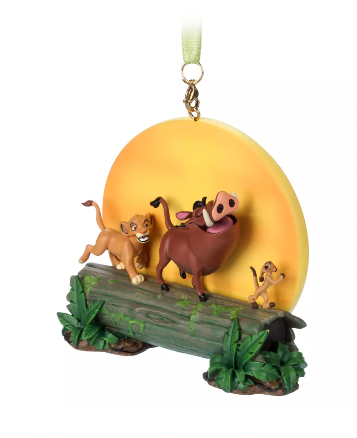 Disney Sketchbook The Lion King Simba Timon Pumbaa Christmas Ornament New w Tag
