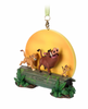 Disney Sketchbook The Lion King Simba Timon Pumbaa Christmas Ornament New w Tag