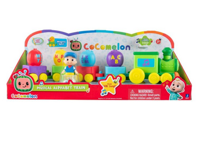 CoComelon Musical Alphabet Train Playset Toy New With Box