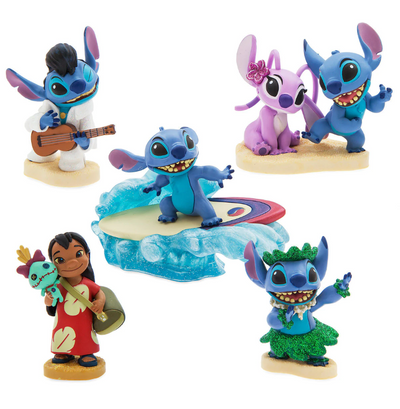 Disney Store Lilo and Stitch Fold-up Illustrated Play Mat Play Set New with Box