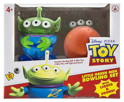 Disney Parks Toy Story Little Green Men Bowling Set Light & Sound New with Box