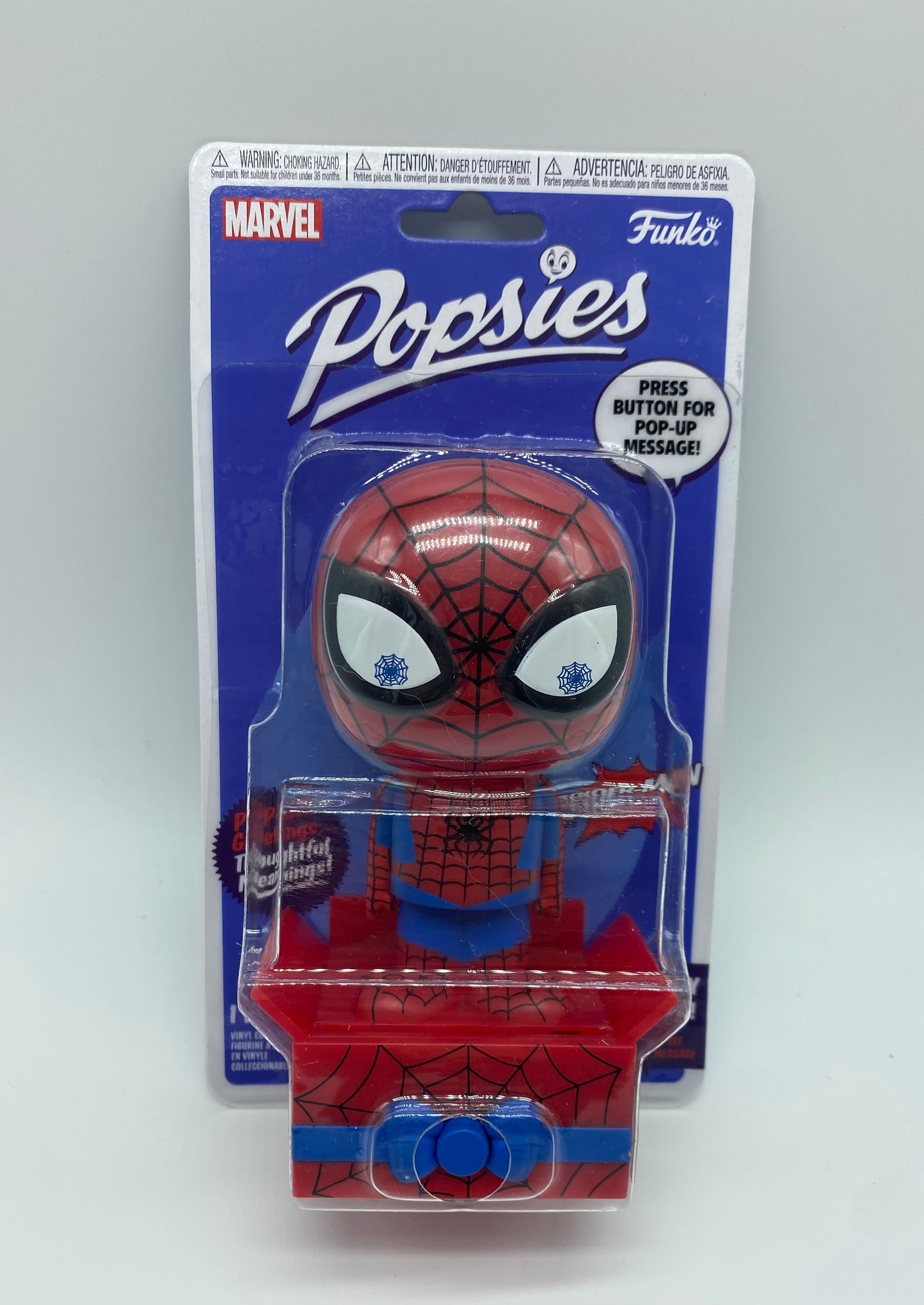 Disney Funko Popsies Marvel Spider Man Have an Amazing Day Vinyl Figure New Box