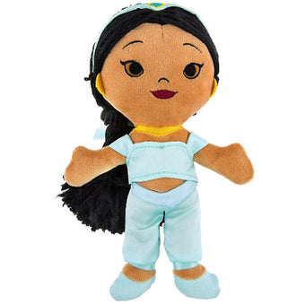 disney parks princess jasmine from aladdin 9" ragdoll plush doll new with tags