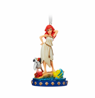 Disney Ariel and Friends Fairytale Sketchbook Christmas Ornament New with Tag