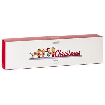 Hallmark Peanuts Gang Merry Christmas Wood Figurine New with Box