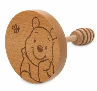 Disney Winnie the Pooh Kitchen Glass Honey Jar New