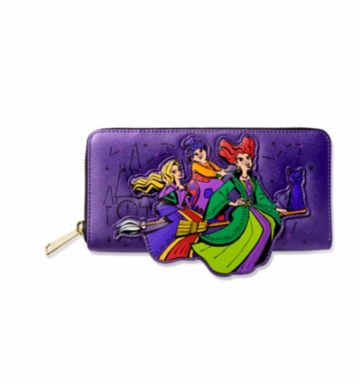 Disney Parks Hocus Pocus Sanderson Sisters and Binx Wallet New with Tag