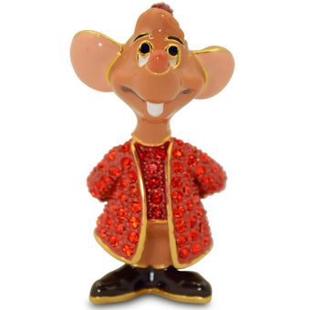 Disney Jaq Cinderella Jeweled Figurine by Arribas New
