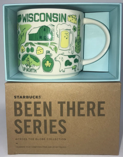 Starbucks Been There Series Collection Wisconsin Coffee Mug New With Box