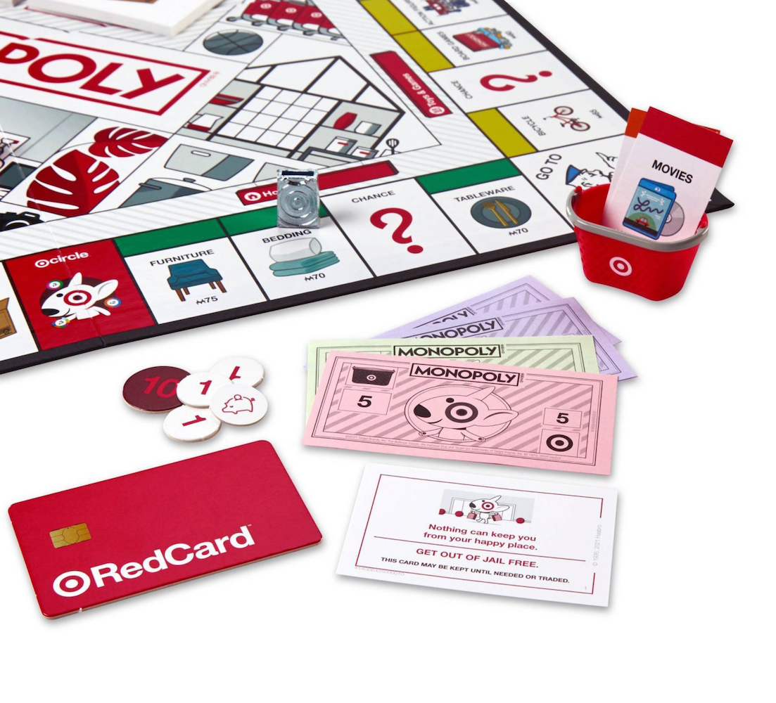Target Edition Monopoly Game Bullseye Dog Limited Edition New with Box