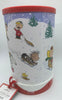 Hallmark Christmas Peanuts Gang Sledding Rotating Musical Lamp with Light New