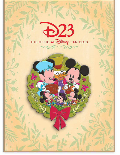 Disney D23 Mickey's Christmas Carol Jumbo Pin Limited Edition New with Card