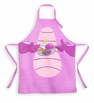 Disney EPCOT Food & Wine Festival 2022 Figment Apron for Adult New with Tag