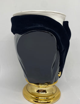 Bath and Body Works 2021 Halloween Pedestal Gentleman 3 Wick Candle Holder New