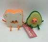 Target Felt Duo Figural Valentine's Day Avocado and Toast Spritz New with Tag