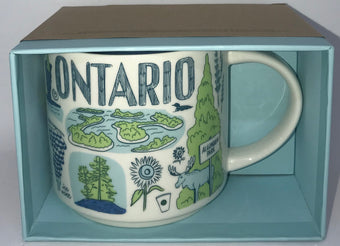Starbucks Been There Series Collection Canada Ontario Coffee Mug New With Box