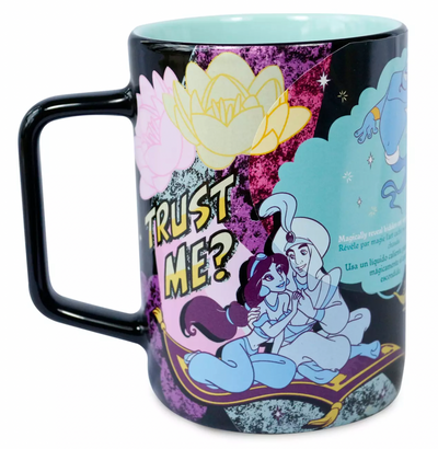 Disney Aladdin Jasmine Trust Me? Color Changing Coffee Mug New