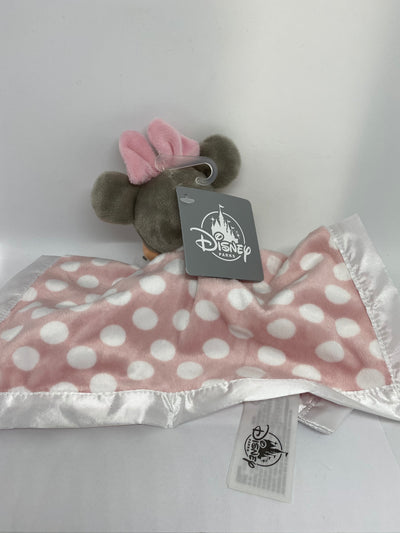 Disney Parks Pink Minnie Mouse Layette Babies Blanket New with Tag