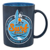 Disney Parks Mickey's Surf Shop Surfer Style Coffee Tea Mug Ceramic New