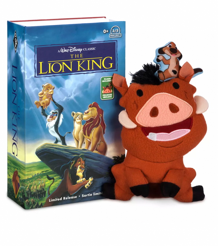 Disney Parks VHS Series 2 The Lion KingTimon and Pumbaa Plush Small 8 I Love Characters