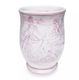 Disney Princess Sketch Coffee Mug New