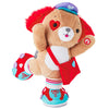 Hallmark Valentine Special Delivery Roller Skating Pup Singing Plush New W Tag