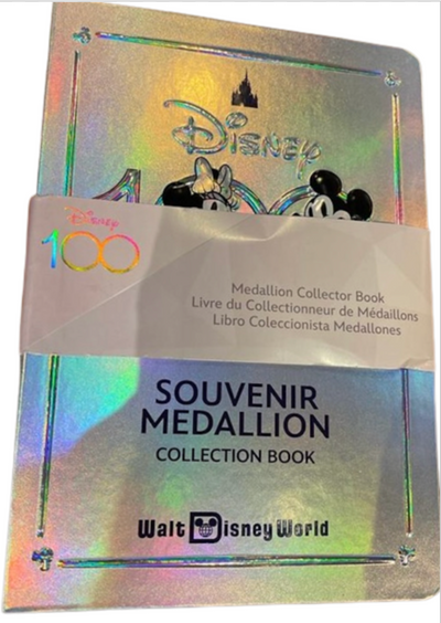 Disney WDW 100 Years Wonder Celebration Mickey Minnie Medallion Collector Book