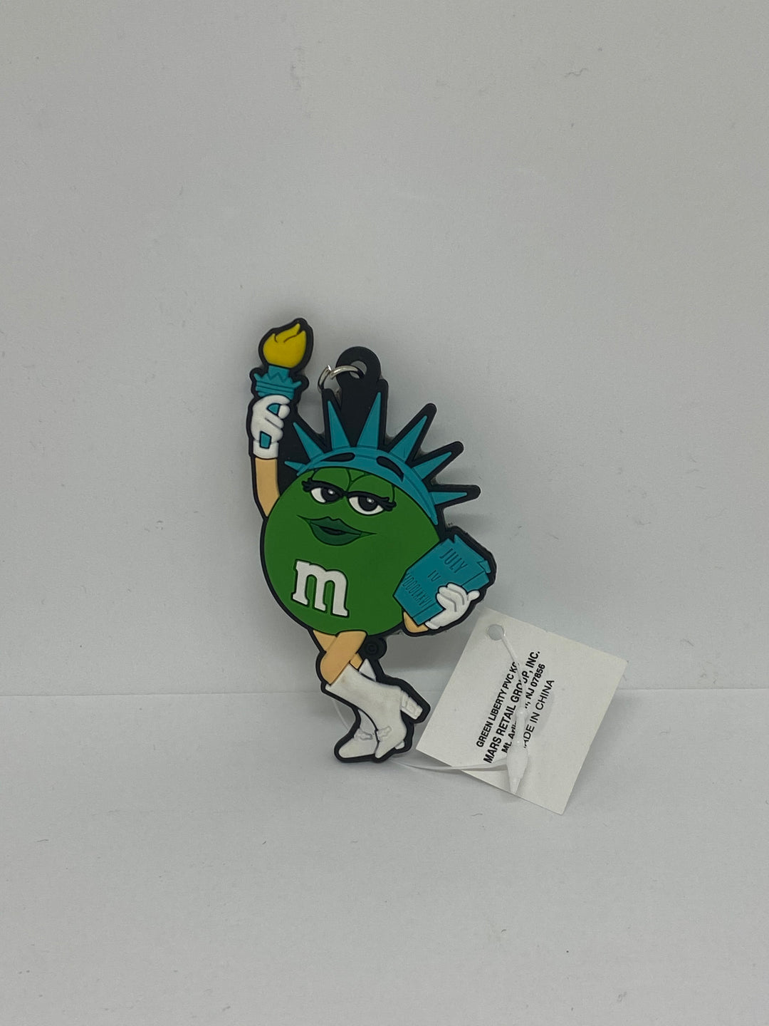 M&M's World NYC Green Liberty Keychain New with Tag – I Love