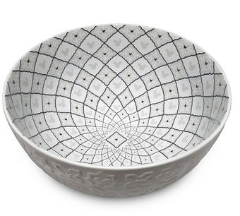 Disney Parks Homestead Collection Home Mickey Large Serving Bowl New