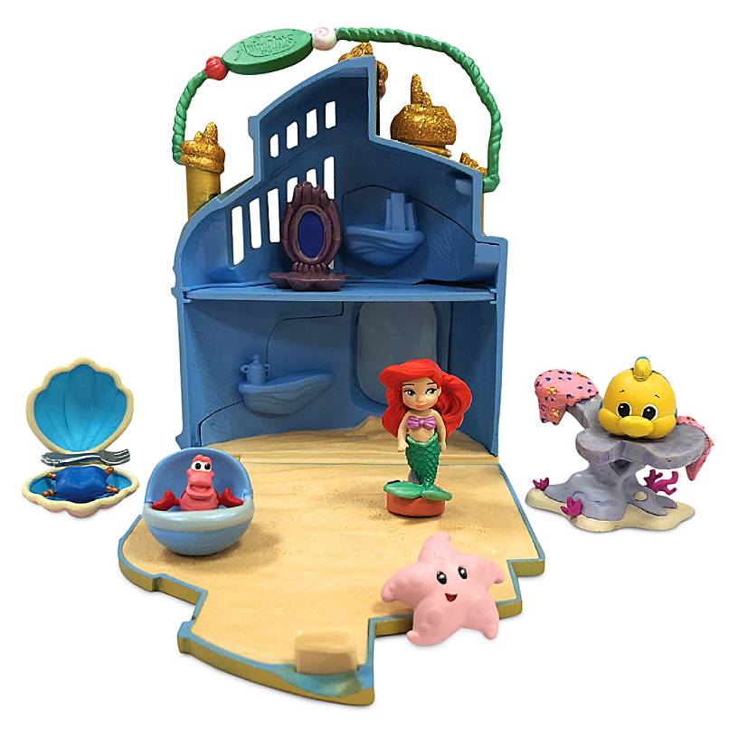 Disney Animators Collection Littles Ariel Palace Play Set Little Merm I Love Characters