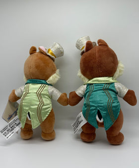 Disney Shanghai Resort 5th Anniversary Chip 'n Dale Plush Set New with Tag
