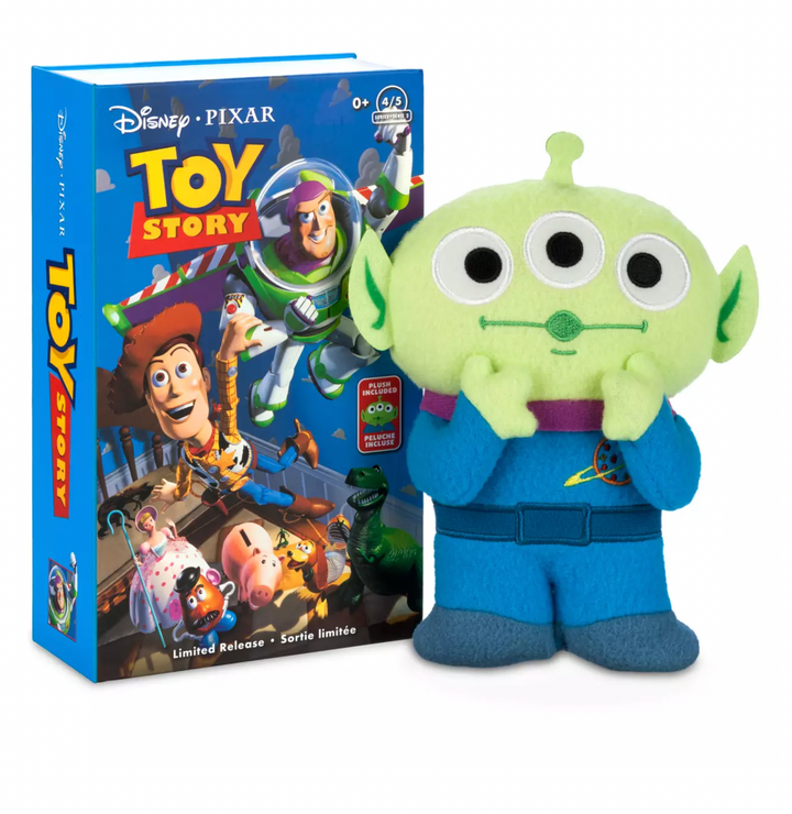 Disney Parks VHS Series 2 Toy Story Alien Plush Small 8 New Limited I Love Characters
