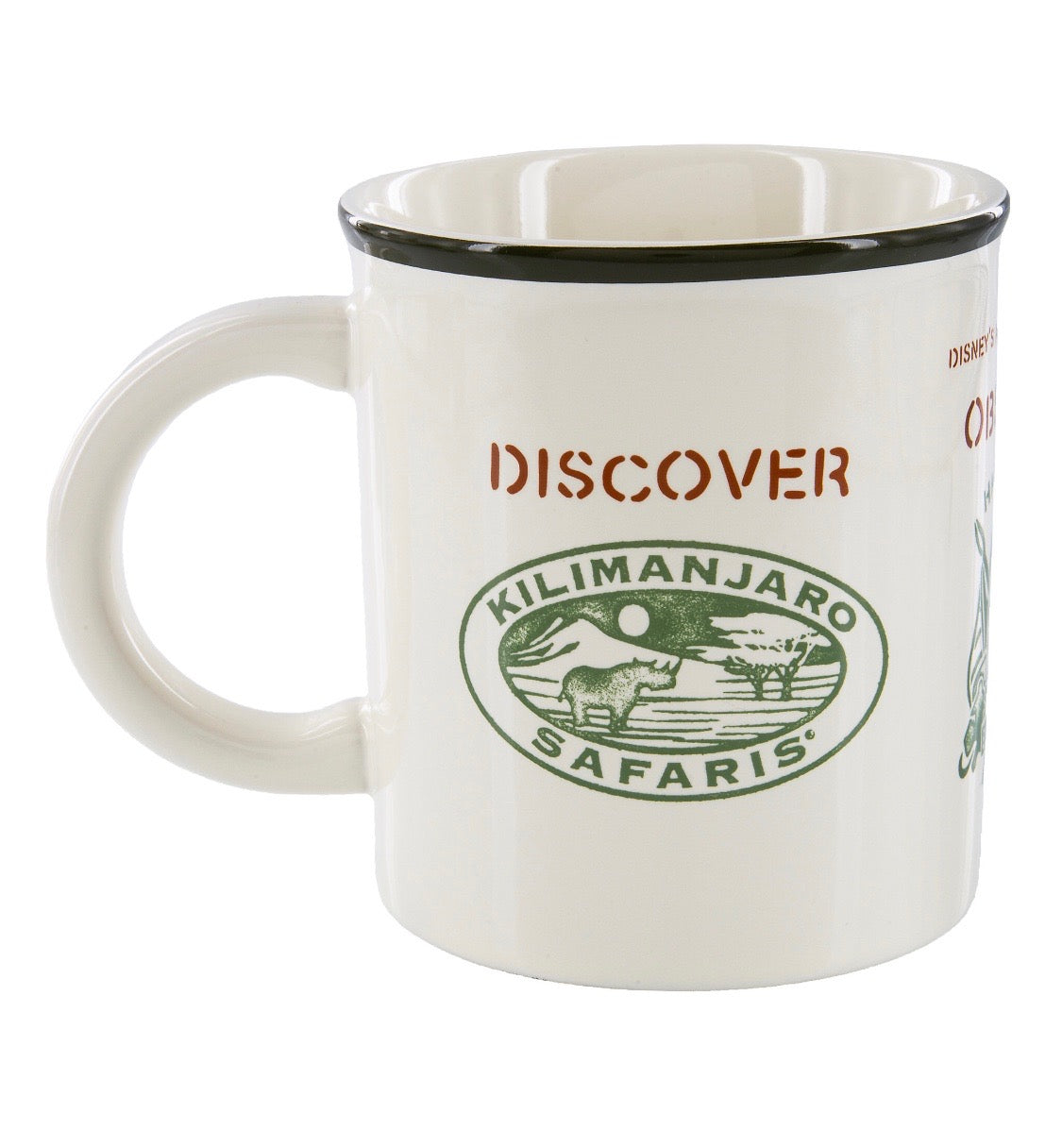 Disney Parks Animal Kingdom Discover Kilimanjaro Safaris Ceramic Coffee Mug New