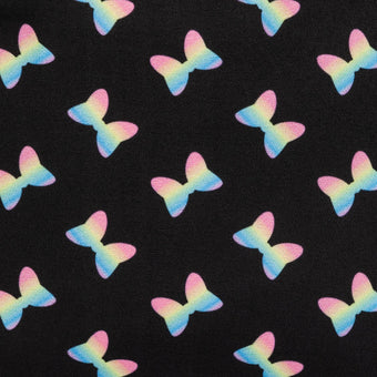 Disney Parks Minnie Sequined Mini Backpack Wristlet Pastel Rainbow New with Tag