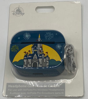 Disney Parks WDW Cinderella Castle Charging Headphone Case Airpods Pro Wireless