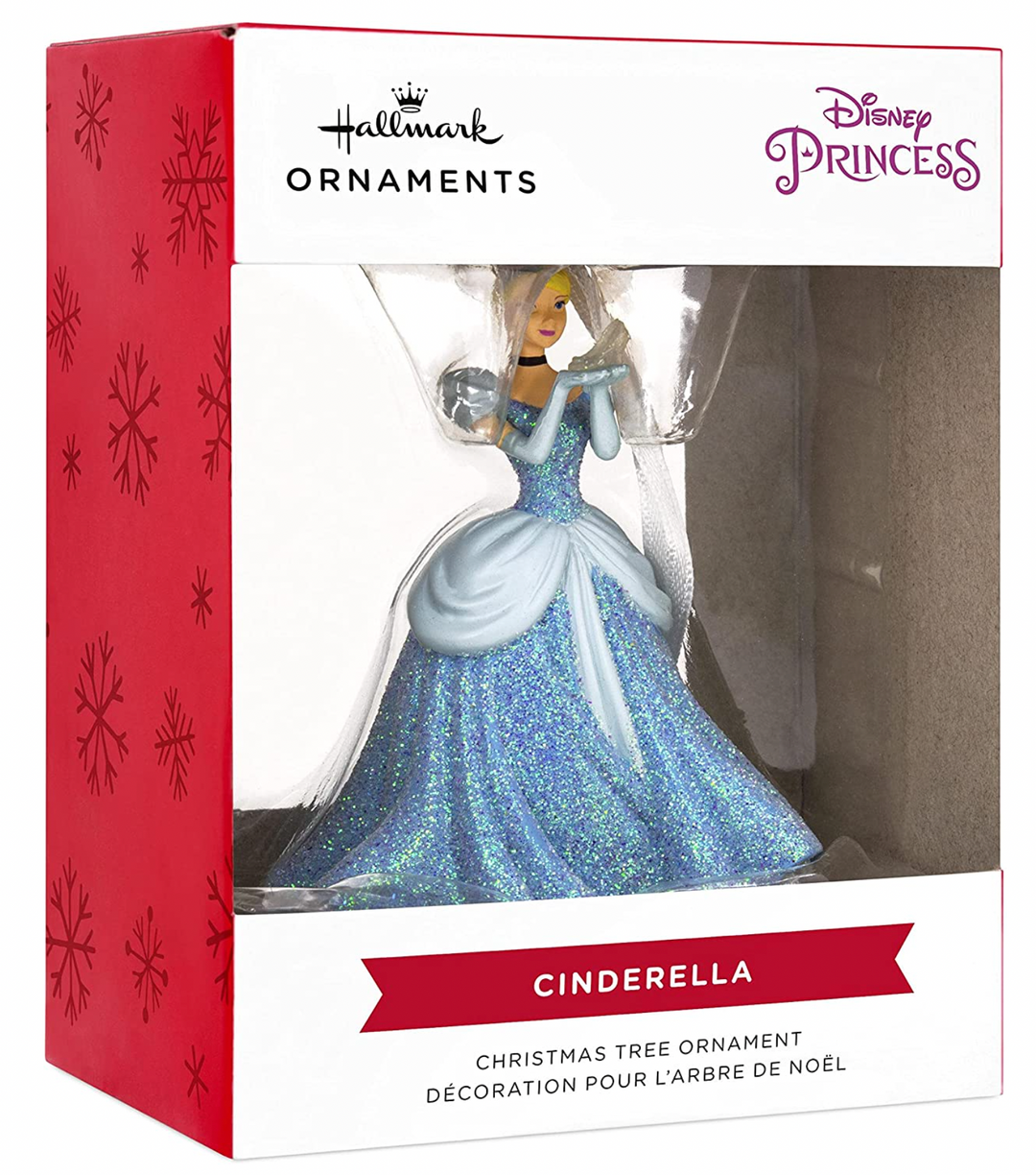 Hallmark Disney Cinderella Holding Glass Slipper Christmas Ornament Ne – I  Love Characters