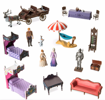 Disney Arendelle Castle Play Set Frozen 2 Anna Elsa Kristoff Olaf Sven New