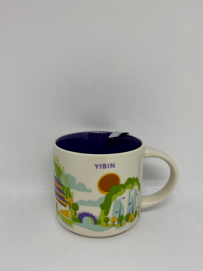 Starbucks You Are Here Collection Yibin China Ceramic Coffee Mug New With Box