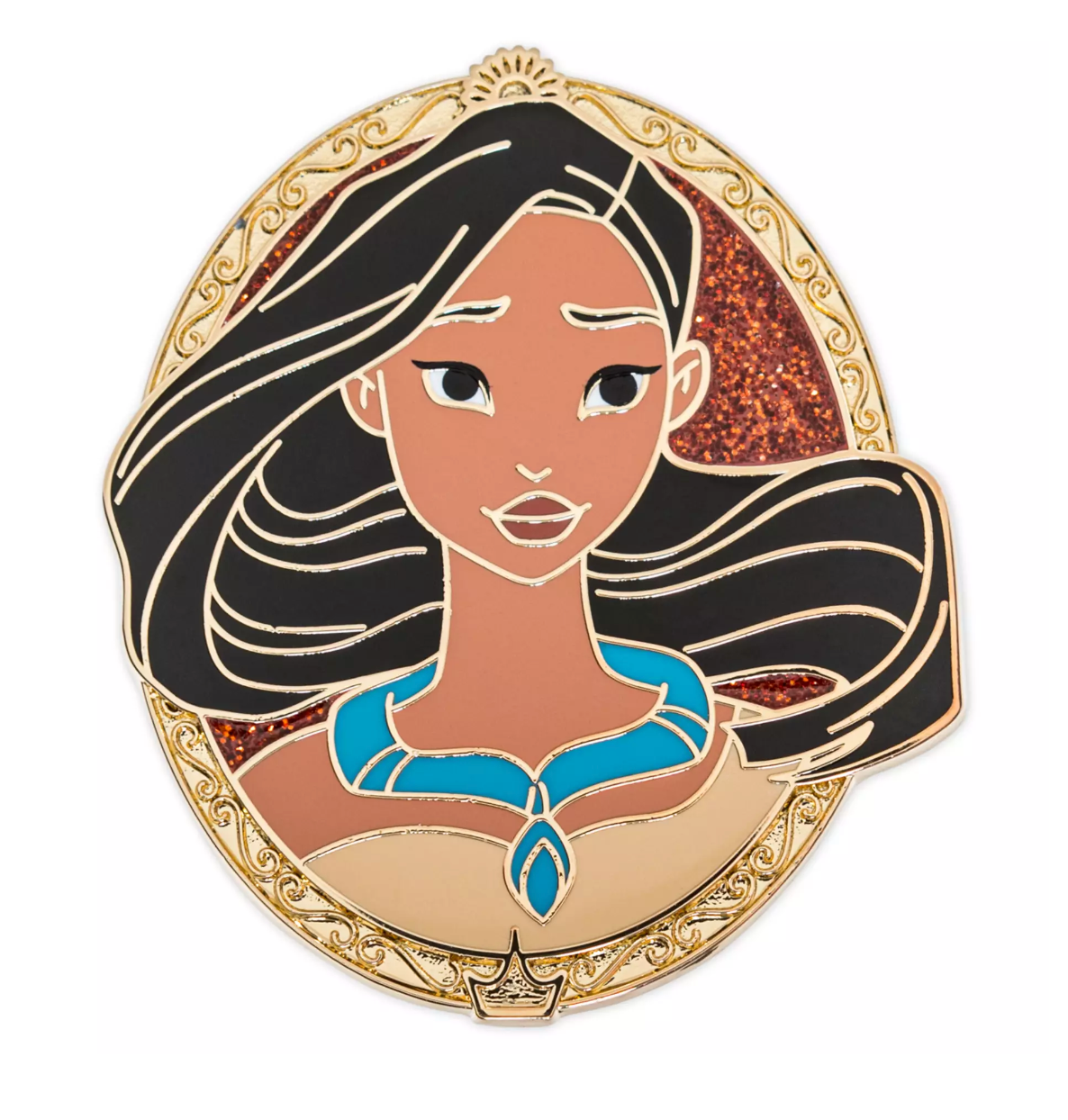 Disney Pins Princess Pocahontas Portrait Pin New with Card