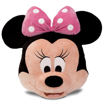Disney Minnie Pink Face Plush Pillow Plush New with Tags