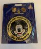 Disney WDW 50th Celebration Mickey Patch and Mickey Ear Hat Pin New with Card