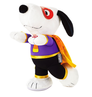Hallmark Halloween Peanuts Snoopy the Candy Crusader Musical New
