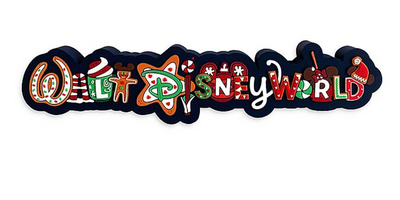 Disney Parks Walt Disney World Christmas Holiday Magnet New