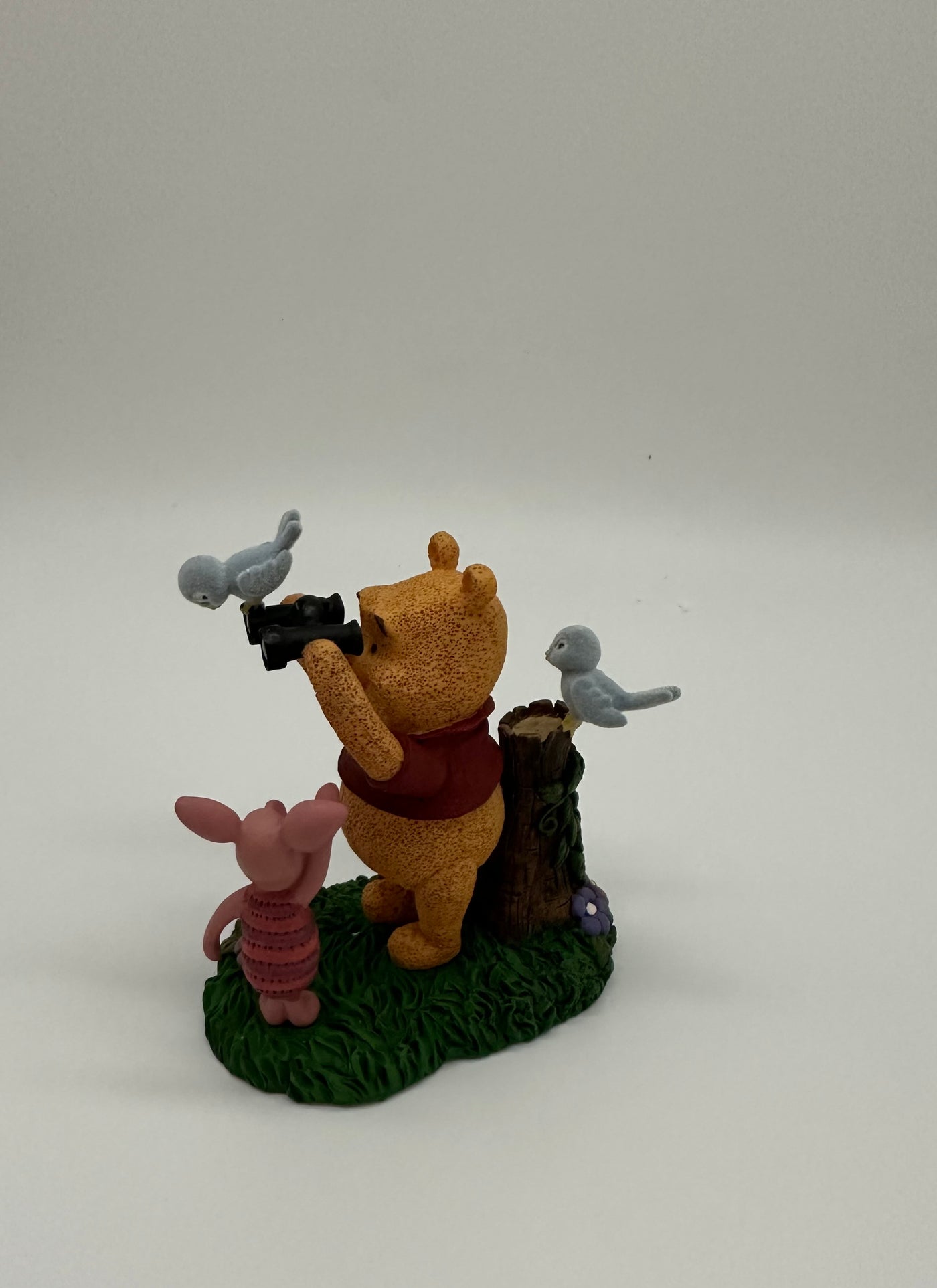 Disney Store Simply Pooh Winnie Piglet Binocular Figurine New with Box