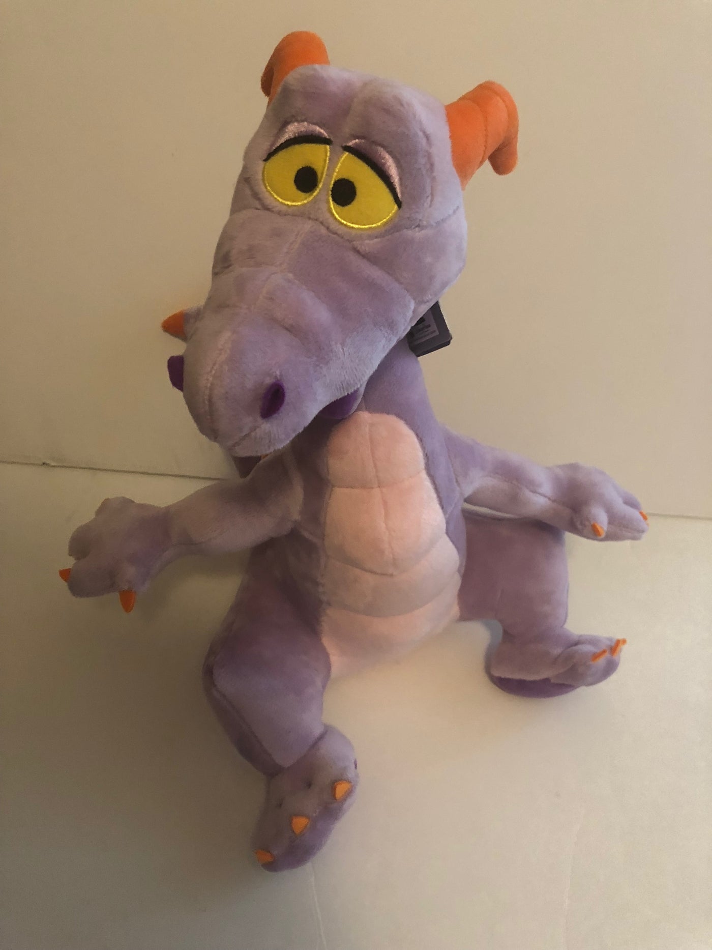 Disney Parks 15inc Figment Mascot Plush New with Tags